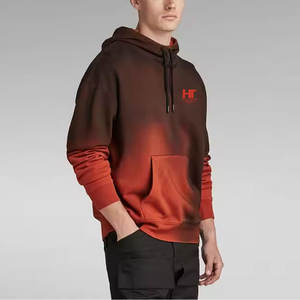 Fabricaciones profesionales Transpirable Invierno Hombres Logotipo personalizado Sun Faded Hoodies Nueva llegada 100% Algodón Fleece - Product Image 3