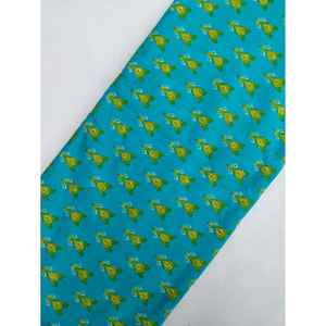 Tela de algodón orgánico puro con estampado Sanganeri, técnica de tejido de hilo peinado, densidad personalizable para interlinear - Product Image 1