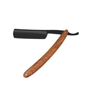 Maquinilla de afeitar de seguridad de acero inoxidable con borde recto recubierto de titanio, maquinillas de afeitar para peluquero, para cabello, cara, cuerpo, Bikini, colores del arco iris - Product Image 3