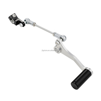 Levier de vitesses en aluminium JFG 7075 pour Kawasaki Ninja 300 Ninja 300 2013 2014 2015 2016 2017 Accessoires de modification Pièces