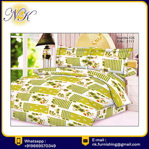 Chất Lượng Cao Cấp Thêm Mềm In Vải Nhà Phòng Ngủ Vua Kích Thước Đôi Bộ Đồ Giường Đặt Cho Cuộc Sống 200TC Tùy Chỉnh Bán Buôn - Product Image 4