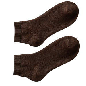 Wholesale Deep Textured <b>Ankle</b> <b>Socks</b> Knit Casual <b>Socks</b> - Product Image 4