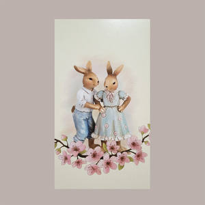 10 Pcs Gift Box Recycled <b>Cardboard</b> Peach Flowers for Panettone Holder Bottle Medium Easter Suitcase 330x250H350mm 2cm <b>Thickness</b> - Product Image 5