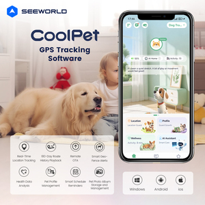 Solution de suivi <span class=keywords><strong>GPS</strong></span> tout-en-un pour animaux de compagnie, traceur <span class=keywords><strong>GPS</strong></span> pour chiens et chats avec surveillance de la santé, Rastreador <span class=keywords><strong>GPS</strong></span> Mascotas - Product Image 6