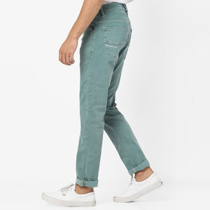 2024 à la mode confortable tissu vêtements de plein air hommes jean pantalon élégant Look conception vos propres hommes jean pantalon OEM entretenu - Product Image 2