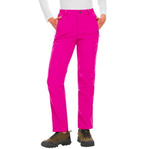 Pantalon softshell femme imperméable respirant pantalon coupe-vent durable élégant en plein air randonnée trekking camping ski - Product Image 6
