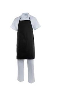 Delantal de cocina de algodón por sublimación de alta calidad, delantal en blanco de lona con estampado de logotipo personalizado, delantal de cocina de poliéster de secado rápido sostenible - Product Image 6