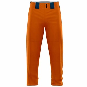 Pantalon de baseball personnalisé pour homme, uniforme d'équipe, vêtements de sport, 100% polyester, respirant, protection UV, impression par transfert thermique, OEM/ODM - Product Image 1