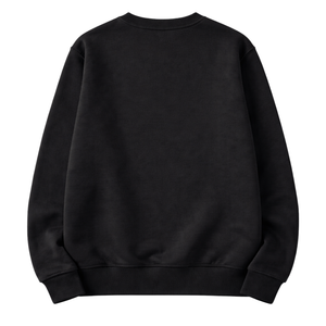 Sudadera Negra con Cuello Redondo 08 Soror, Insignia de Invierno Rosa y Verde para Mujeres de Hermandad Griega, Ropa Casual Elegante para Hermandad Universitaria - Product Image 4