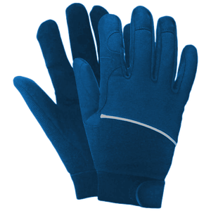 Guantes de trabajo de cuero sintético resistente Amara, protección de manos resistente a chispas para construcción y guantes de trabajo mecánico - Product Image 3