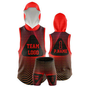 Jóvenes 7 en 7 Uniformes de fútbol Compresión sublimada 7on7 Uniformes impresos digitales - Product Image 6