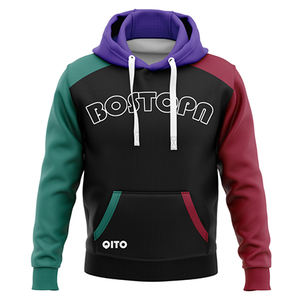 Explorez Personnalisé Full Zip 3D Digital Printed Hoodies Haute Qualité Sublimation Pullover Mens Hoodie Streetwear Fashion USA Style - Product Image 3