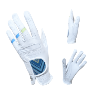 Guantes de golf de cuero de alta calidad para hombre/mujer con una combinación transpirable, ligera y cómoda para los dedos y nudillos - Product Image 3