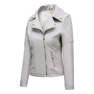 Chaqueta de cuero para mujer, peso ligero, alta calidad, antiarrugas, transpirable, tendencia superior, chaqueta de cuero genuino con el último diseño - Product Image 4