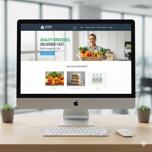 Sitio web profesional de tienda de comestibles con desarrollo de entrega Expertos web calificados en EE. UU. que ofrecen precios confiables y asequibles - Product Image 1