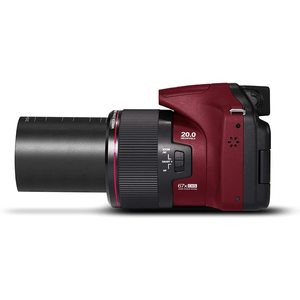 Cámara Digital HD de 20MP y 1080p con Zoom Óptico de 67x, Paquete Rojo que Incluye Tarjeta de Memoria SDXC de 64GB y Bolsa para Cámara - Product Image 5