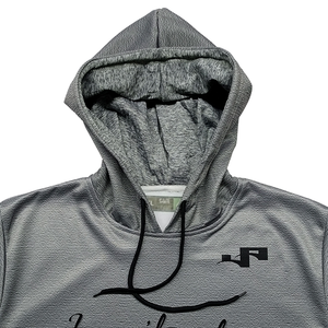 Sudadera con capucha de poliéster 100% de gran tamaño con logotipo personalizado para hombre y mujer, manga larga con capucha, forro polar de invierno, impresión por sublimación - Product Image 5