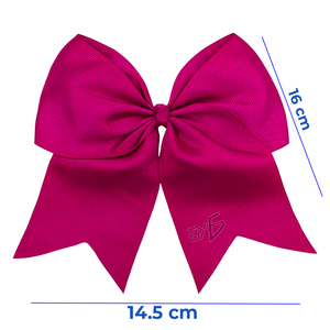 Fascia per capelli per bambini con fiocco grande e fermaglio in acciaio inossidabile, disponibile in 4 colori solidi - Product Image 4