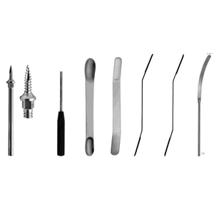 Spatule cérébrale Supra Cut Distraction Screw 12mm non stérile, manuelle, à amortissement, 18cm - Product Image 1