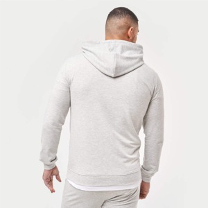 Sudadera con capucha de felpa francesa para hombre, novedad, 100% de algodón, 330gsm, venta al por mayor, Impresión de logotipo personalizado para invierno - Product Image 3