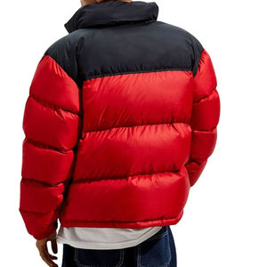 แจ็กเก็ตแบบพองสำหรับผู้ชายเสื้อโค้ทให้ความอบอุ่นในฤดูหนาวพิมพ์ลายได้ตามต้องการ - Product Image 6