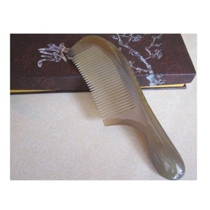 หวีเขาควายสำหรับดูแลเส้นผมและมีสไตล์คุณภาพสูง - Product Image 1