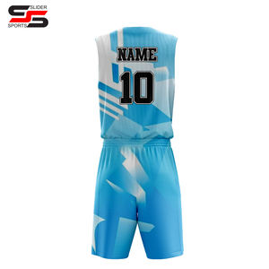 Custom Basketball Jersey <b>Men</b> Fashion Sport Wear Breathable Quick Dry Basketball <b>Shirts</b> High Quality Basketball Jersey Set - Product Image 3