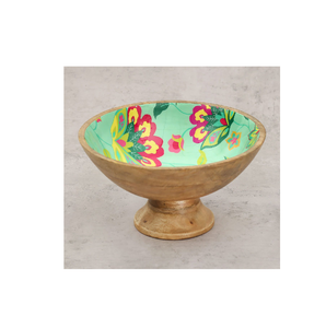 Frutero impreso en madera, Frutero de vidrio de Color personalizado, cuenco para servir para mesa decorativa - Product Image 5