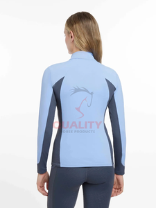 Couche de base à manches longues personnalisée haute performance à séchage rapide pour femmes couche de base d'équitation fournisseur OEM ODM - Product Image 5