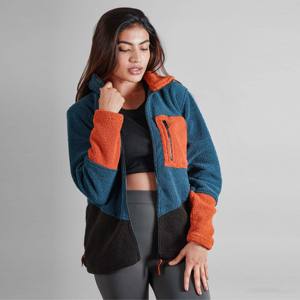 Chaqueta polar Sherpa de peso pesado: perfecta para el invierno, proporciona la máxima calidez y comodidad para actividades al aire libre - Product Image 2