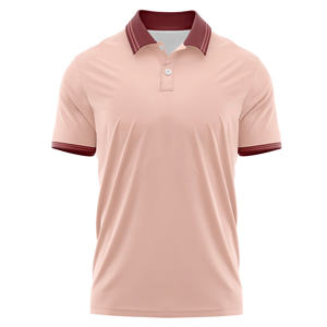 Camiseta Polo personalizada a granel de tela de algodón, camiseta informal duradera para hombre para oficina o fábrica de eventos en Vietnam - Product Image 5