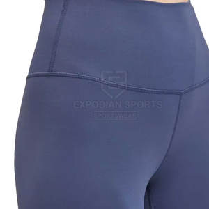 Fabricación profesional Mujeres Mediados de cintura Sólido Yoga Leggings Mejor calidad 2025 Último diseño Pantalones - Product Image 6