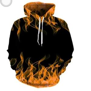 Hombres Moda Casual Sudaderas con capucha de gran tamaño Buen Precio Cómodo de alta calidad Colorido Llama 3D Imprimir Sudaderas con capucha - Product Image 4