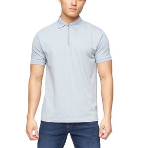 Polo pour homme 100 % coton, performance, 210 GSM, coton élasthanne, vêtements de sport, fournisseur d'usine OEM, vente en gros - Product Image 1