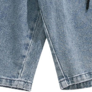 Oem Service Mens Digital Print Denim <b>Shorts</b> with <b>Zipper</b> Fly High quality Casual Summer Style - Product Image 4