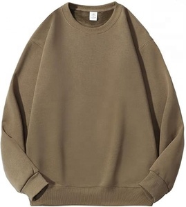 High Quality 350-550 GSM Men's Oversized Pullover Hoodie Custom Logo Eco-Friendly Fleece Premium Drop Shoulder Spring Sweatshirt - Product Image 1