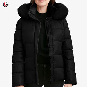 Veste matelassée pour femme de la meilleure qualité, couleur et logo personnalisables, parka d'hiver respirante en tricot - Product Image 4