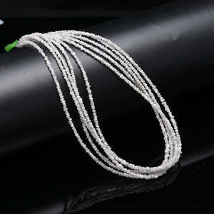 Perles de diamant brut blanc-gris de haute qualité, pépites de diamant non taillées de qualité supérieure - Product Image 3
