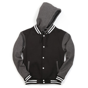 2023 Manteaux personnalisés pour hommes Nouveau design Veste à capuche en molleton de coton chaud avec col montant et logo OEM Plus Size du Pakistan - Product Image 4