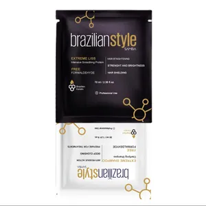 Brazil Keratin điều trị & làm rõ dầu gội đầu trong một gói cuối cùng tóc làm mịn & công thức làm sạch sâu