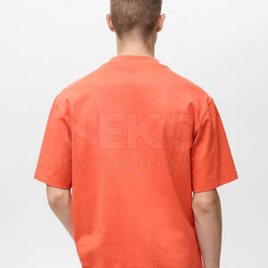 เสื้อยืดบ็อกซี่ของผู้ชายผ้าฝ้าย100% ขายดี - Product Image 4