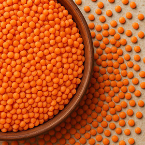 Dried Red Lentils Whole Organic Non GMO Natural High Protein Plant Based Legumes For Cooking And <b>Baking</b> - Product Image 4