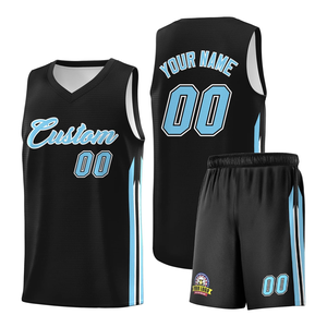 Camiseta de baloncesto para jóvenes, pantalones cortos personalizados para hombres, uniforme de equipo con estampado de sublimación transpirable con nombre y número personalizados, talla XS - Product Image 3