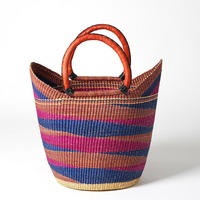 Sac de paille rose jonc de mer meilleure offre sacs d'herbe de mer tressés à la main paniers en raphia différentes couleurs