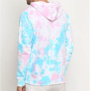 Street Wear Offre Spéciale Tie Dye Basics Sweats à capuche en coton mélangé Tie Dye Hoodies Matériau durable Tie Dye Hoodies - Product Image 3
