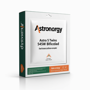 แผงโซลาร์เซลล์ Astronergy Astro 5 Twins 545W แบบสองหน้า HJT โมโนคริสตัลไลน์ - Product Image 2