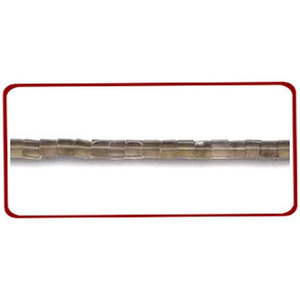 Square <b>Tube</b> Beads in Smoky <b>Quartz</b> Jewelry Findings & Components - Product Image 1