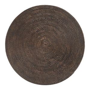 Platos Redondos Tejidos de Ratán, Hechos a Mano, Estilo Rústico Moderno, Ecológicos, Mads & Pads para Decoración de Mesa, Comedor y Cocina - Product Image 1