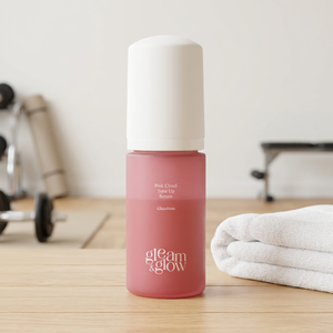 Suero tonificante Nubes Pink Cloud con glutatión liposomal y vitamina C, sensación de algodón de azúcar, blanqueador, calmante, reparador de cicatrices de acné y manchas - Product Image 1