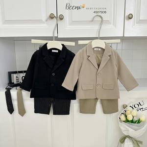 High Quality Trending 3-Piece Korean Style Winter Suit Set for <b>Baby</b> Boys Long Sleeves 1-7 Years New Arrival Kids <b>Clothing</b> Sets - Product Image 1